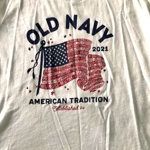 Old Navy 2021 Flag Tank
